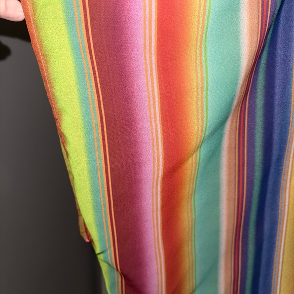 Fantastic Fawn Multicolor Striped Kimono - Picture 3 of 5